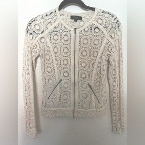 ANGL lace jacket size small
